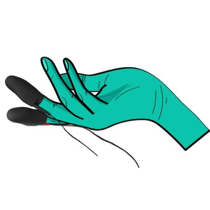 Electrastim Noir Explorer Silicone Finger Sleeves - Image 13