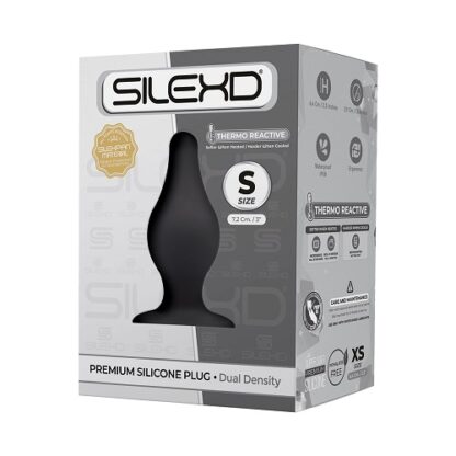 SilexD Dual Density Tapered Silicone Butt Plug Small - Image 4