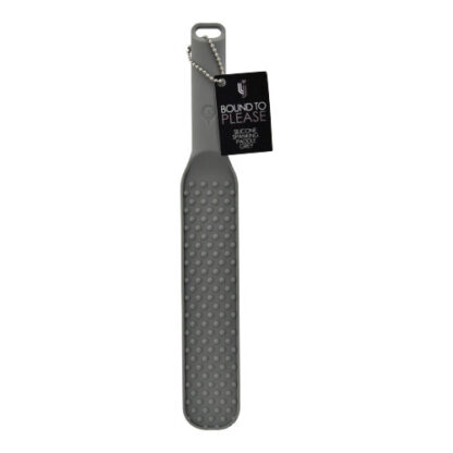 Bound to Please Silicone Spanking Paddle Grey - Image 3