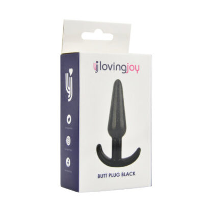 Loving Joy Butt Plug Black - Image 6
