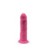 SilexD 6 inch Glow in the Dark Realistic Silicone Dual Density Dildo with Suction Cup Pink - Image 3