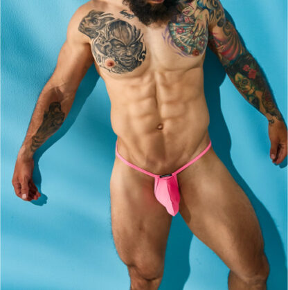 C4M Loopstring Pouch Neon Coral L/XL - Image 6