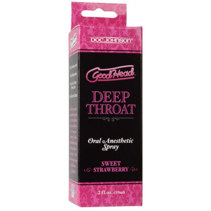 Doc Johnson Good Head Deep Throat Spray Sweet Strawberry - Image 3