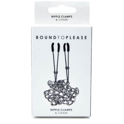 Bound to Please Nipple Clamps & Chain - Image 5
