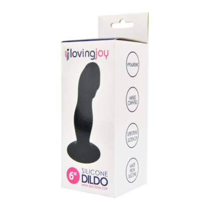 Loving Joy 6 Inch Silicone Dildo with Suction Cup - Image 10