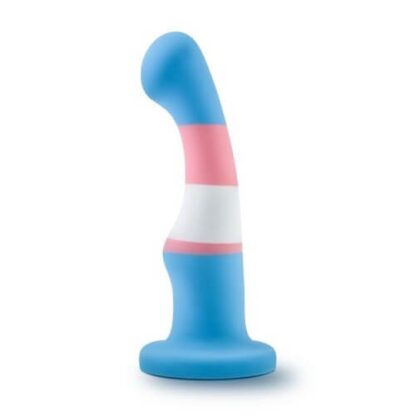 Avant Pride True Blue Silicone Dildo - Image 2