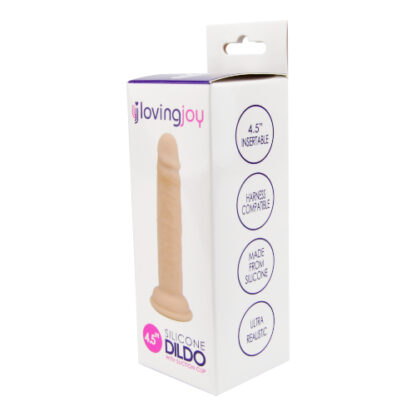 Loving Joy 4.5 Inch Silicone Dildo - Image 7