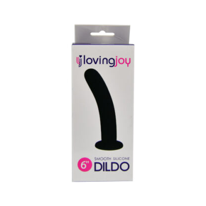 Loving Joy Smooth Silicone Dildo 6 Inch - Image 3