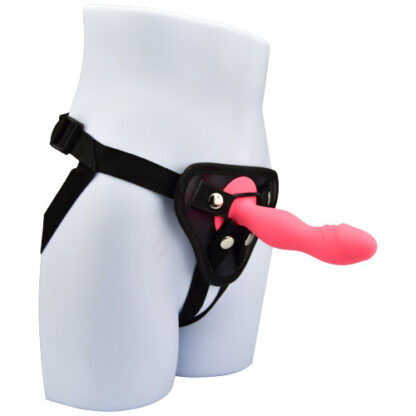 Loving Joy 6 Inch Silicone Dildo with Suction Cup Pink - Image 6