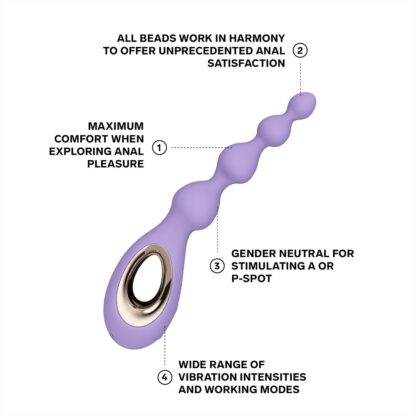 LELO Soraya Anal Beads Violet Dusk - Image 8