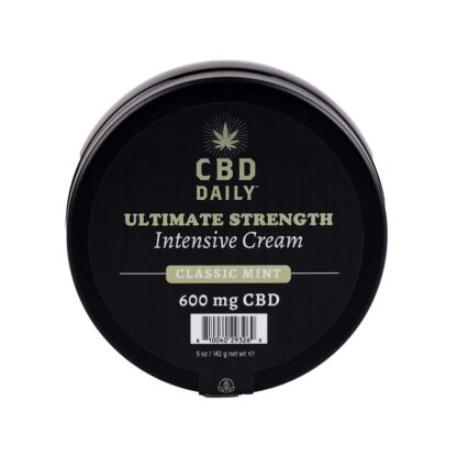 Earthly Body CBD Daily Ultimate Strength Intensive Cream Classic Mint 142g - Image 3