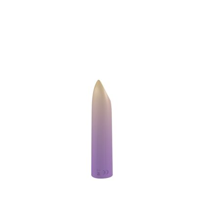 Party Color LIPPY Rechargeable Bullet Vibrator Purple - Image 9