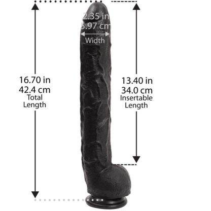 Doc Johnson Dick Rambone Black - Image 6