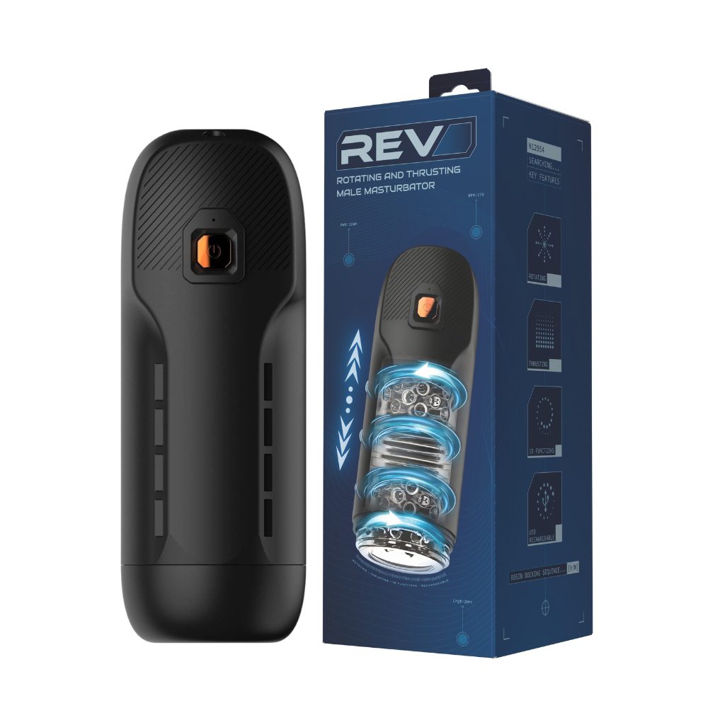 Rev Rotating and Thrusting Male Masturbator - Image 5