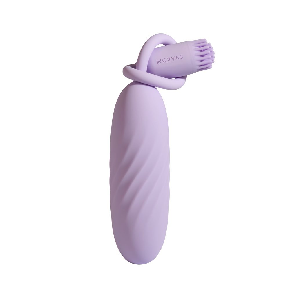 Svakom Plume Flexible Brush Tail Bullet Vibrator - Image 5
