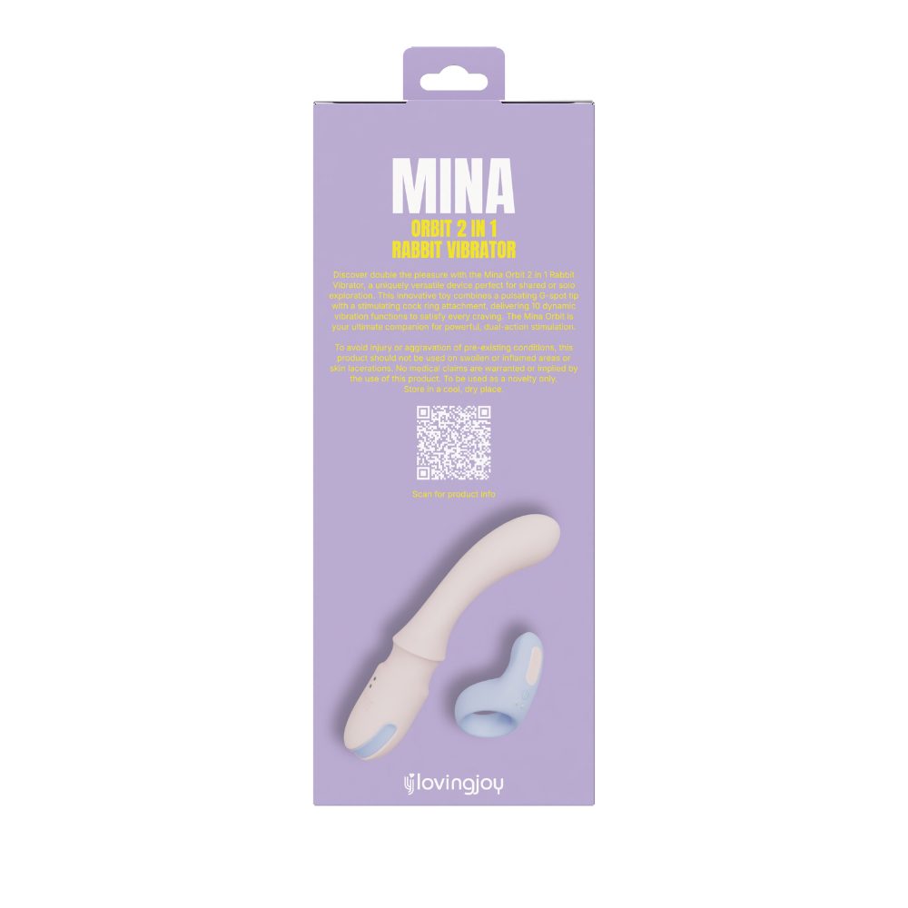Mina Orbit 2 in 1 Rabbit Vibrator - Image 9